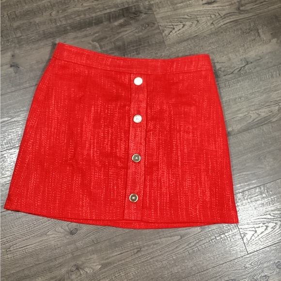 Dkny Dresses & Skirts - DKNY Scarlet Red Skirt size 14 NWOT